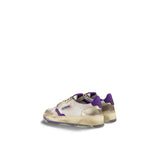 AUTRY Sneakers Medalist Low Super Vintage NF06 Verde e Viola