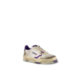 AUTRY Sneakers Medalist Low Super Vintage NF06 Verde e Viola