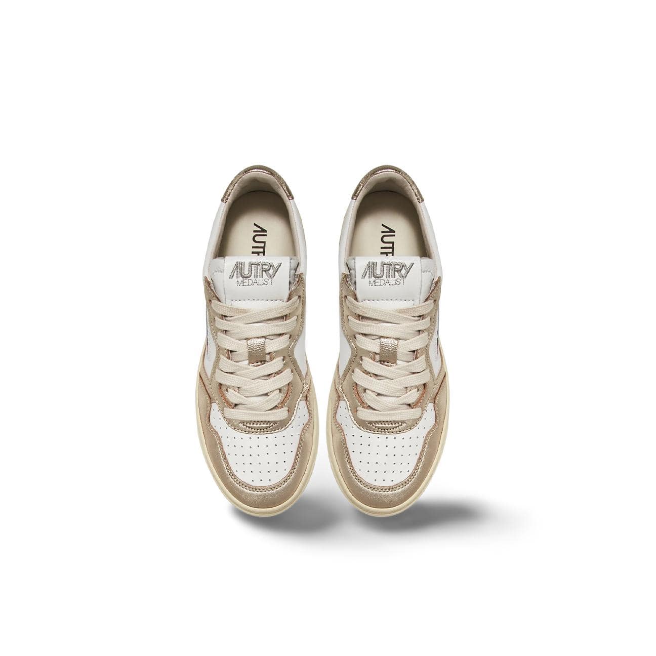 AUTRY Sneakers Medalist Low WB16 Platino