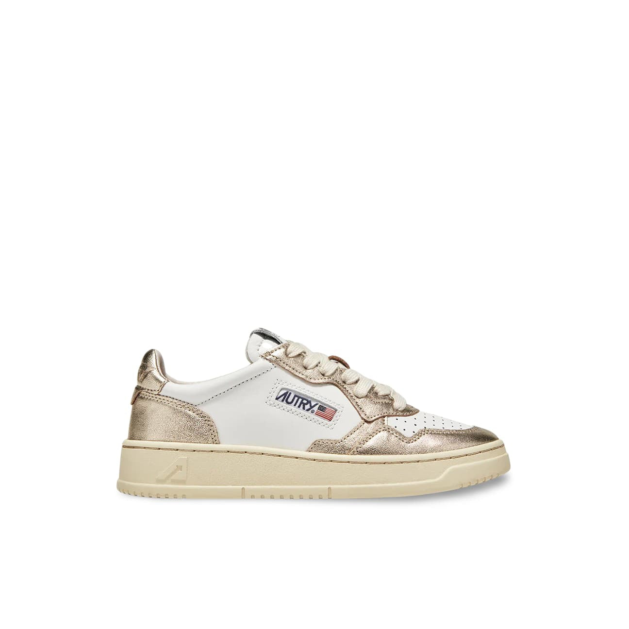 AUTRY Sneakers Medalist Low WB16 Platino