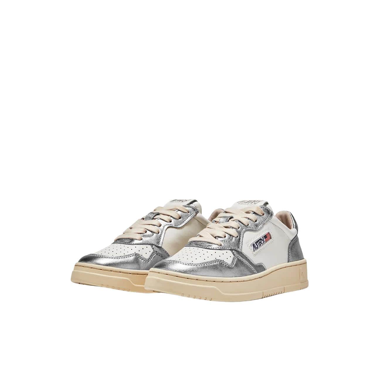 AUTRY Sneakers Medalist Low WB18 Silver