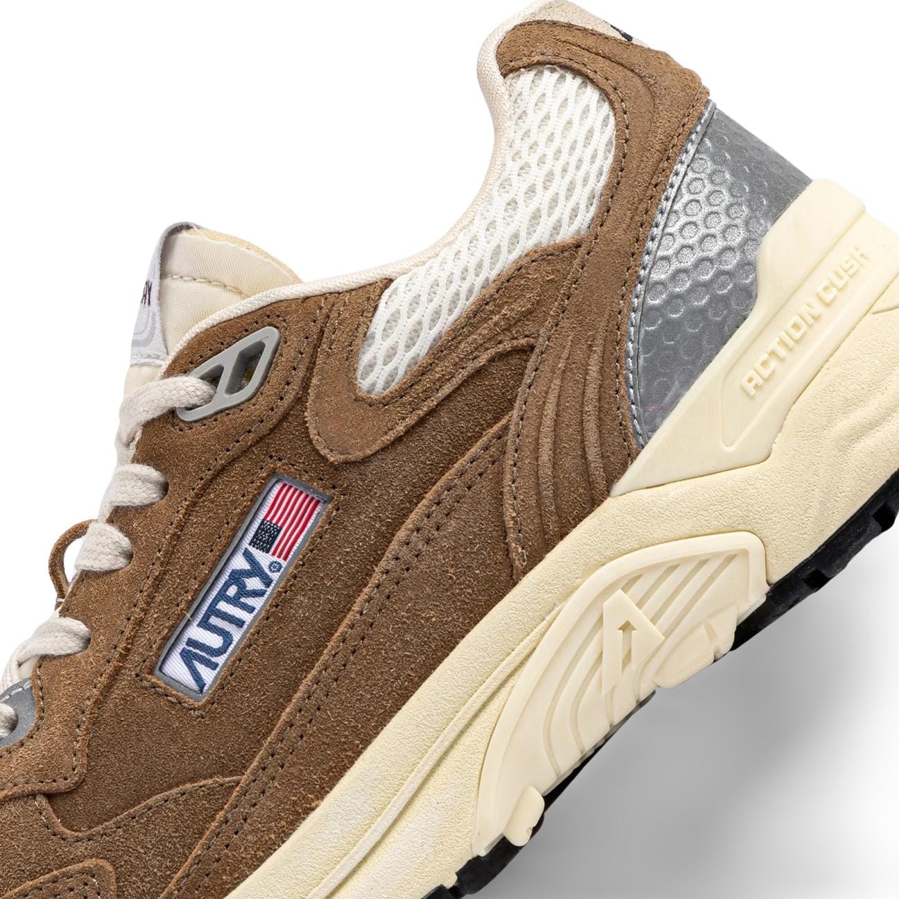 AUTRY Sneakers uomo Hyperway in suede Cigar