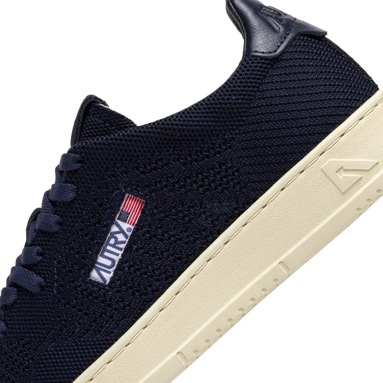 AUTRY Sneakers uomo Medalist Easeknit KB05 low Marrone e Avorio