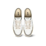 AUTRY Sneakers uomo Medalist FT01 Bianco e Grigio