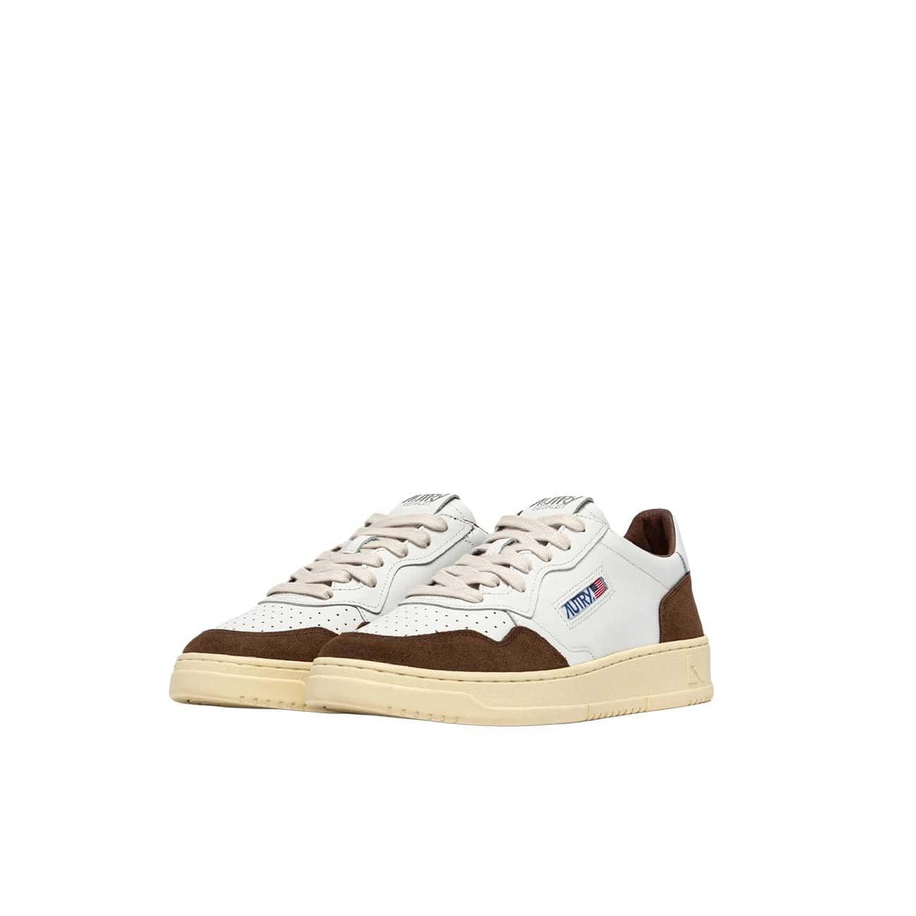 AUTRY Sneakers uomo Medalist FT05 Bianco e Tundra