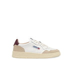 AUTRY Sneakers uomo Medalist Low Bianco e Bordeaux