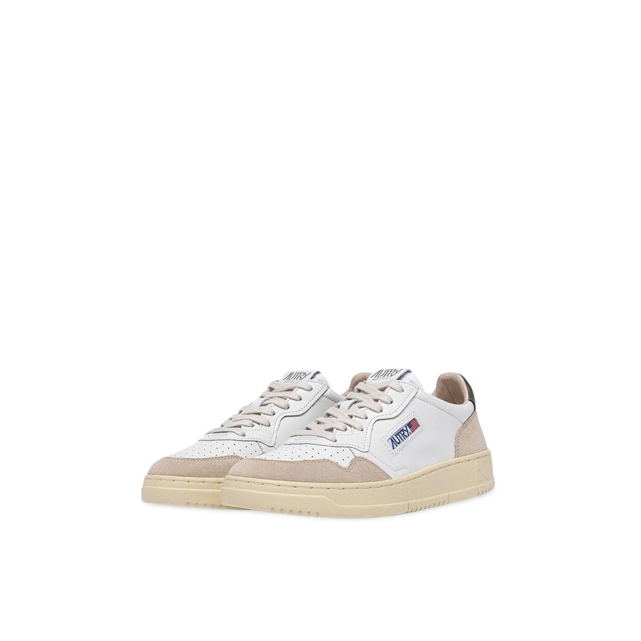 AUTRY Sneakers uomo Medalist Low Bianco e Morel