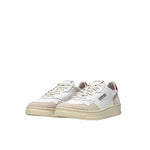 AUTRY Sneakers uomo Medalist Low Bianco e Rosso