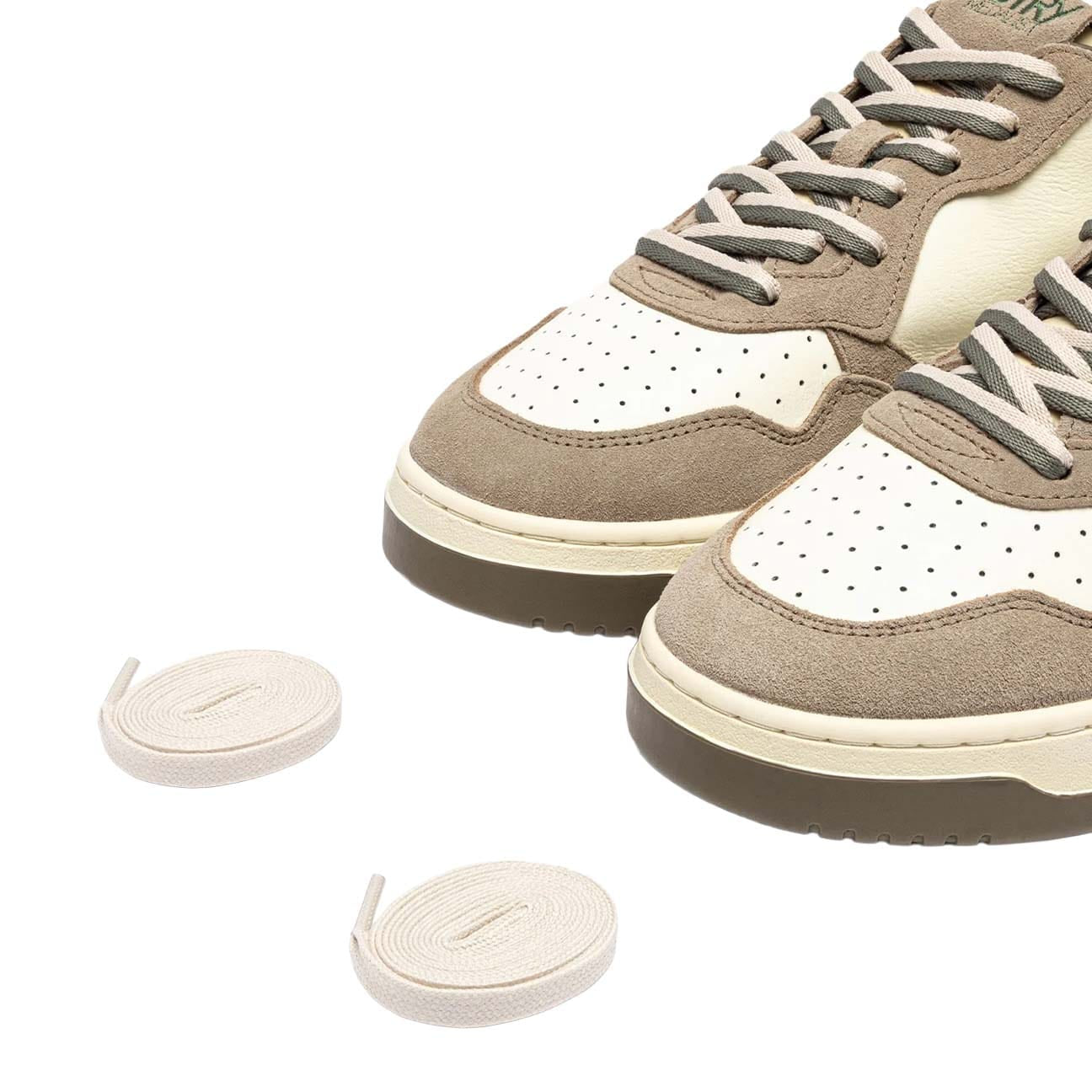 AUTRY Sneakers uomo Medalist Low Bw07 Verde Militare