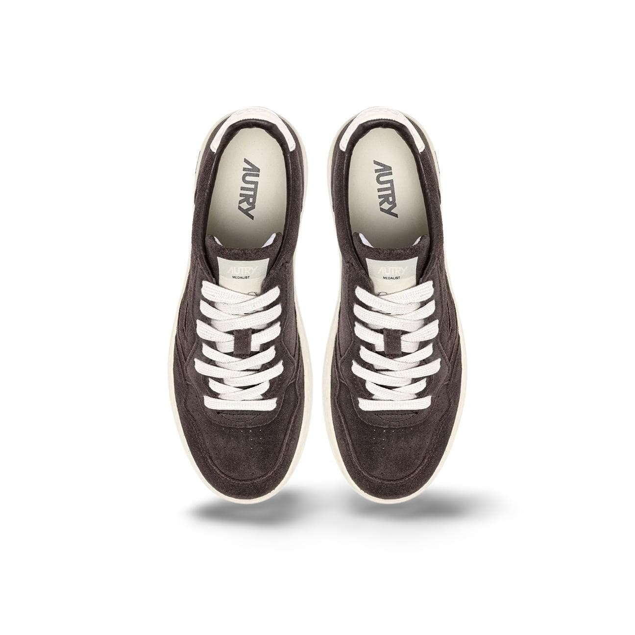 AUTRY Sneakers uomo Medalist Low in nabuk Marrone
