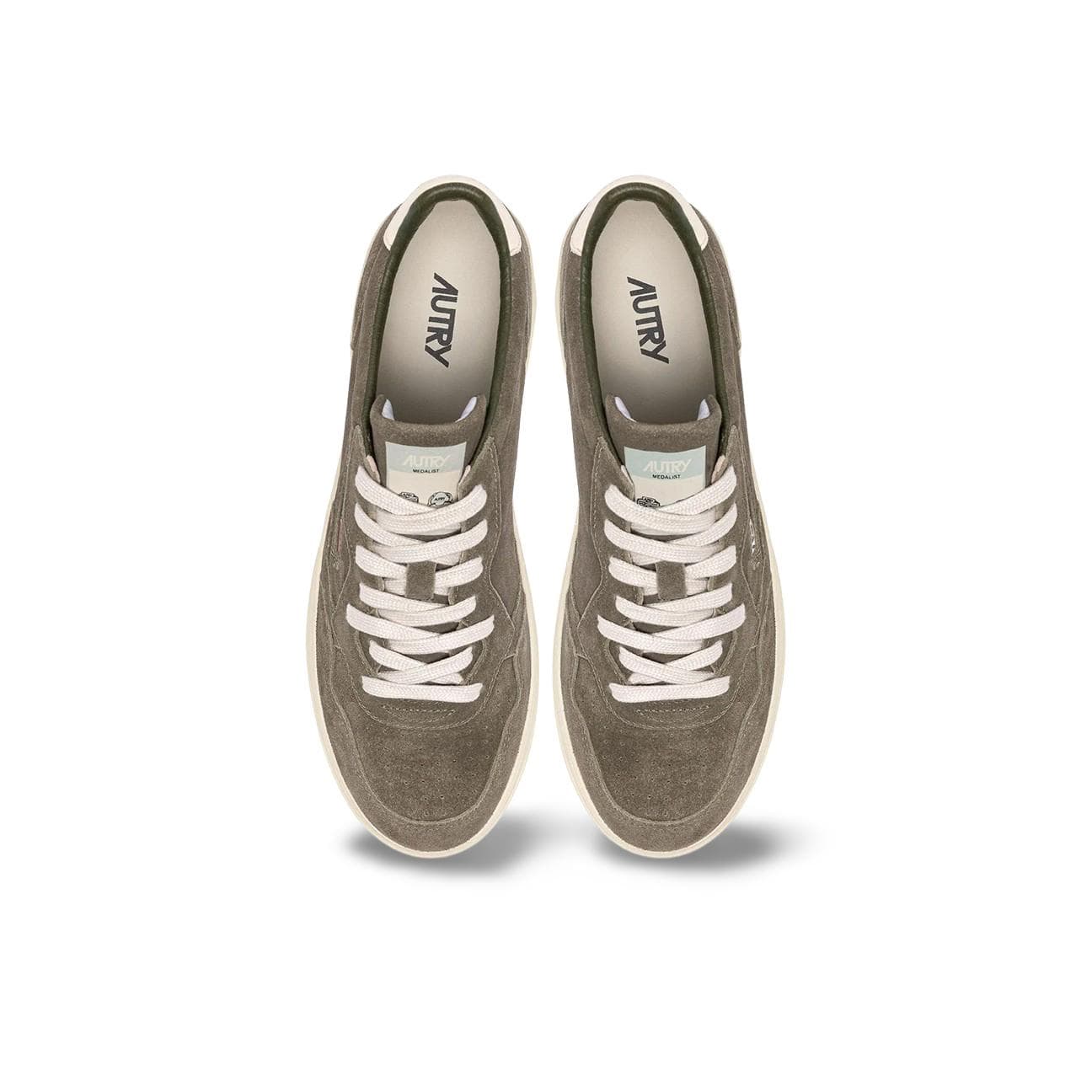 AUTRY Sneakers uomo Medalist Low in nabuk Verde