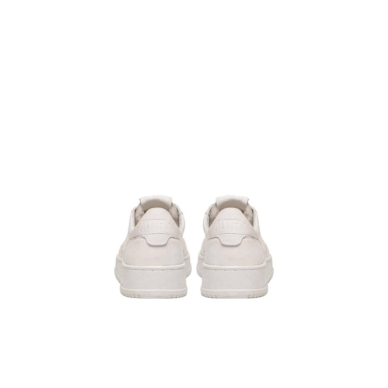 AUTRY Sneakers uomo Medalist Low in nappa Soft Bianco Ottico