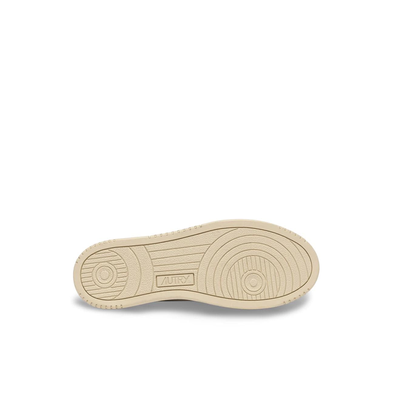 AUTRY Sneakers uomo Medalist Low in pelle Bianco e Pine