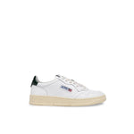 AUTRY Sneakers uomo Medalist Low in pelle Bianco e Pine