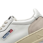 AUTRY Sneakers uomo Medalist Low in pelle e suede Bianco