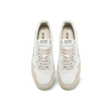 AUTRY Sneakers uomo Medalist Low in pelle e suede Bianco