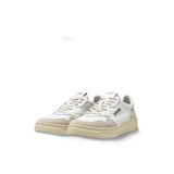 AUTRY Sneakers uomo Medalist Low in pelle e suede Bianco