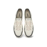 AUTRY Sneakers uomo Medalist Low in pelle e suede Bianco e Morel