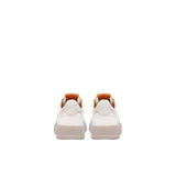 AUTRY Sneakers uomo Medalist Low in pelle Ensign N13 Bianco Arancio
