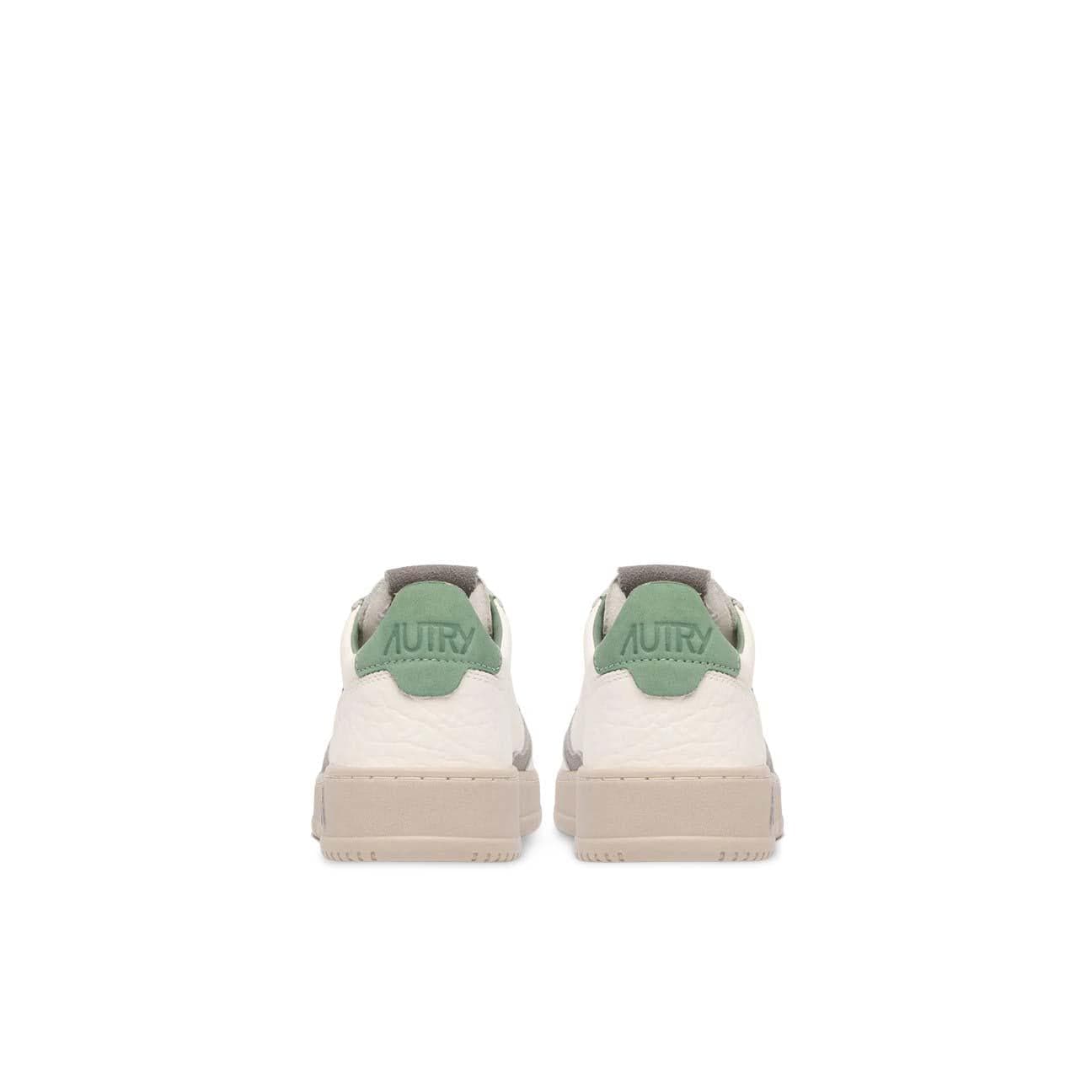 AUTRY Sneakers uomo Medalist Low in pelle Ensign Verde
