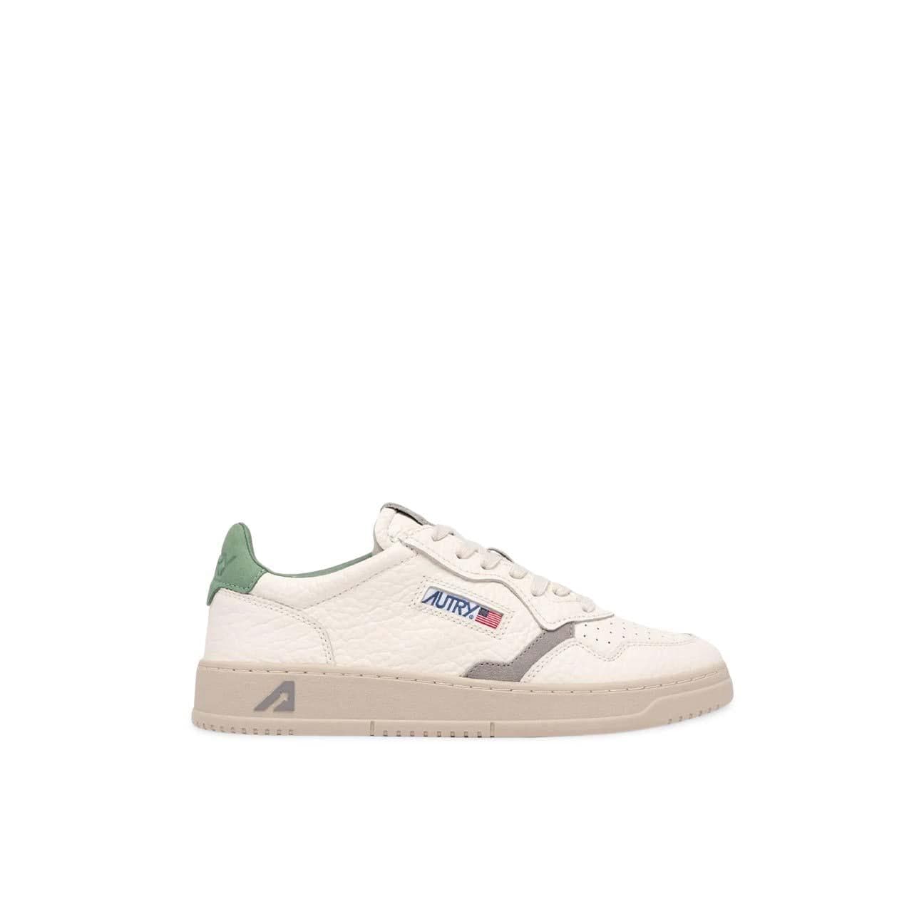 AUTRY Sneakers uomo Medalist Low in pelle Ensign Verde
