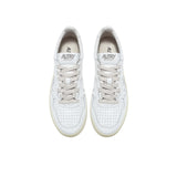 AUTRY Sneakers uomo Medalist Low LL15  in pelle Bianco