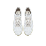 AUTRY Sneakers uomo Medalist Low LL15  in pelle Bianco