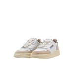 AUTRY Sneakers uomo Medalist Low LS21  in pelle e suede Nero