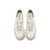AUTRY Sneakers uomo Medalist Low LS33  in pelle e suede Bianco