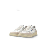AUTRY Sneakers uomo Medalist Low LS33  in pelle e suede Bianco