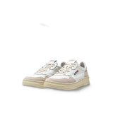 AUTRY Sneakers uomo Medalist Low LS33  in pelle e suede Bianco