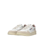 AUTRY Sneakers uomo Medalist Low LS43  in pelle e suede Rosso