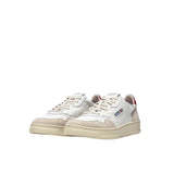 AUTRY Sneakers uomo Medalist Low LS43  in pelle e suede Rosso