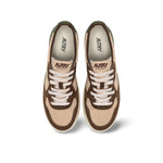 AUTRY Sneakers uomo Medalist Low suede Tricolor Capper