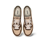 AUTRY Sneakers uomo Medalist Low suede Tricolor Capper