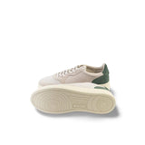 AUTRY Sneakers uomo Medalist Low suede tricolor Verde