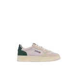 AUTRY Sneakers uomo Medalist Low suede tricolor Verde