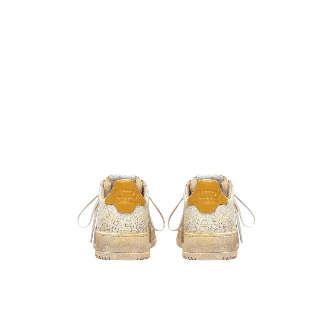AUTRY Sneakers uomo Medalist Low Super Vintage Giallo