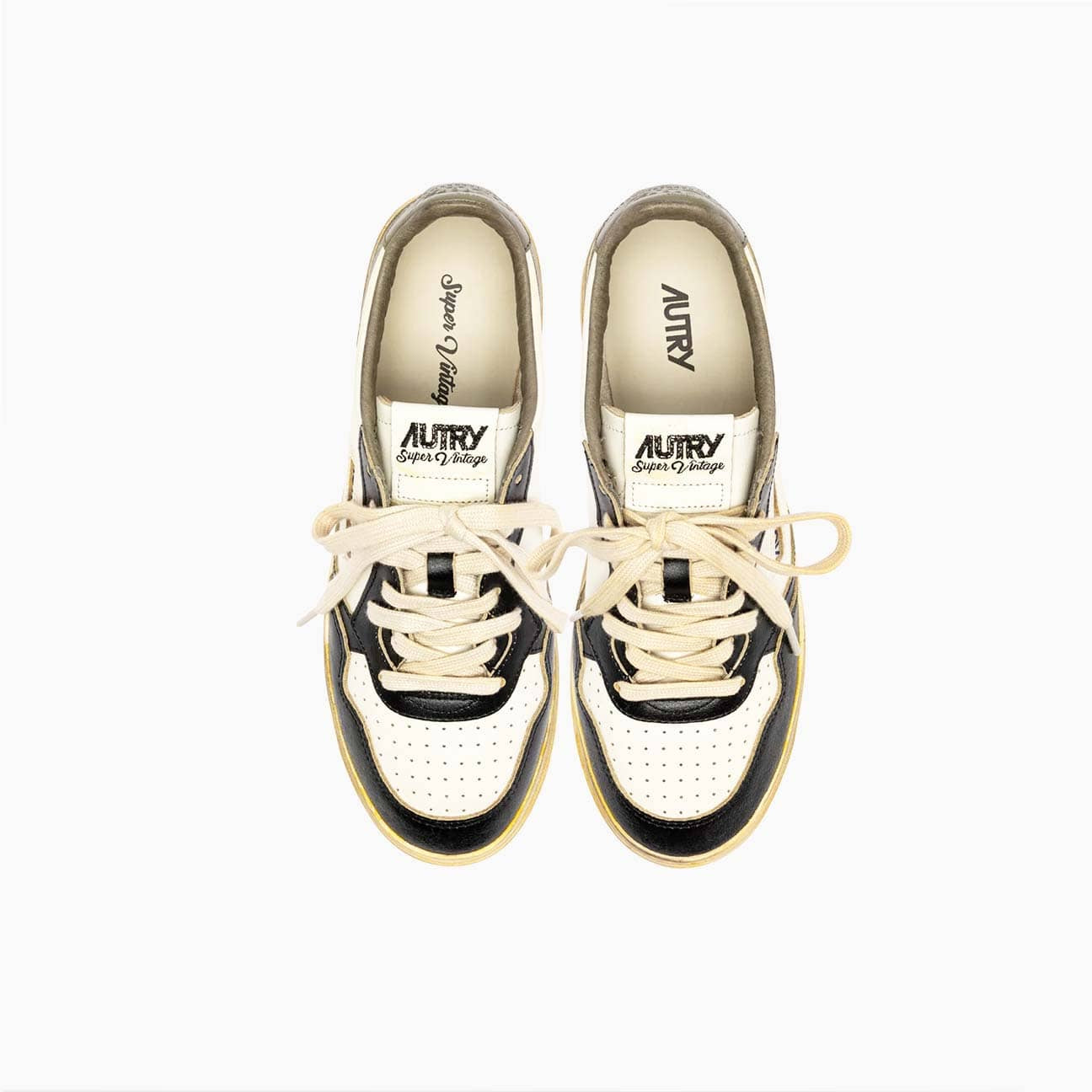 AUTRY Sneakers uomo Medalist Low Super Vintage SV06 Verde militare
