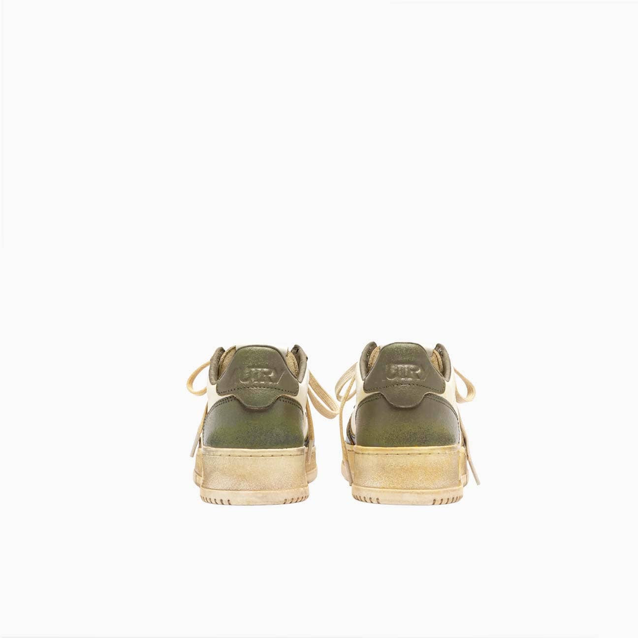 AUTRY Sneakers uomo Medalist Low Super Vintage SV06 Verde militare