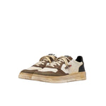 AUTRY Sneakers uomo Medalist Low Super Vintage SV06 Verde militare