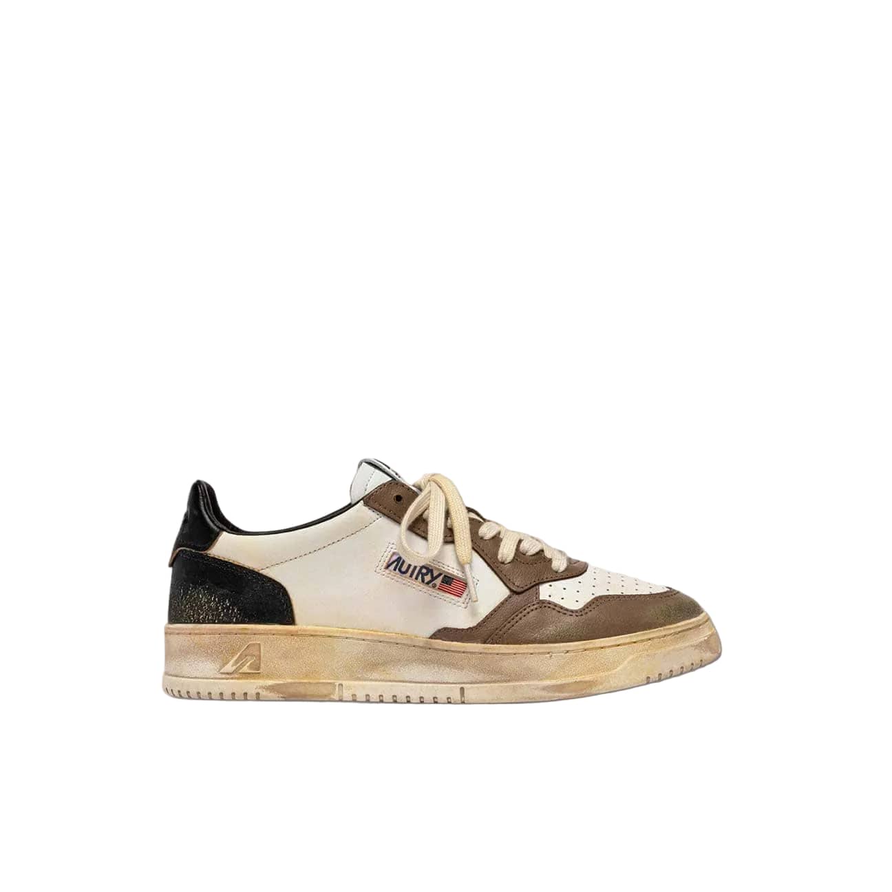 AUTRY Sneakers uomo Medalist Low Super Vintage SV06 Verde militare