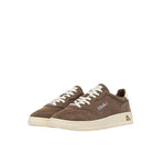 AUTRY Sneakers uomo Medalist Low UH10 in suede Cigaro
