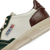 AUTRY Sneakers uomo Medalist Low Vintage Pine e Rum