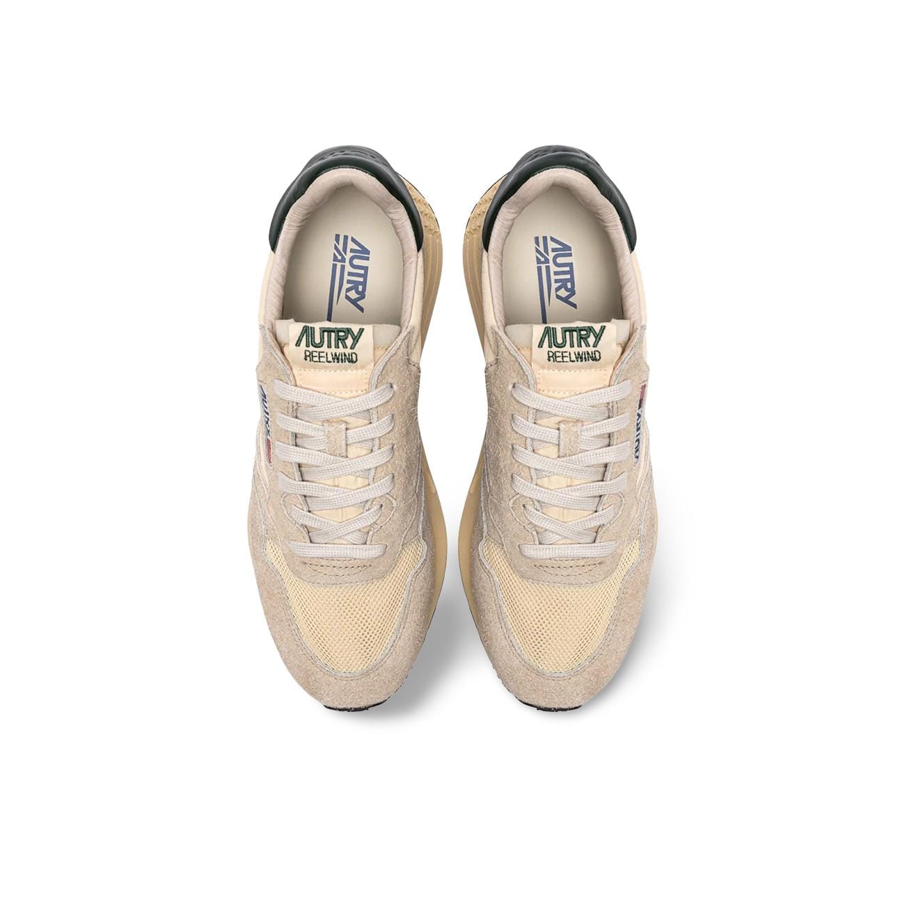 AUTRY Sneakers uomo Reelwind Low Ecrù e Mountain