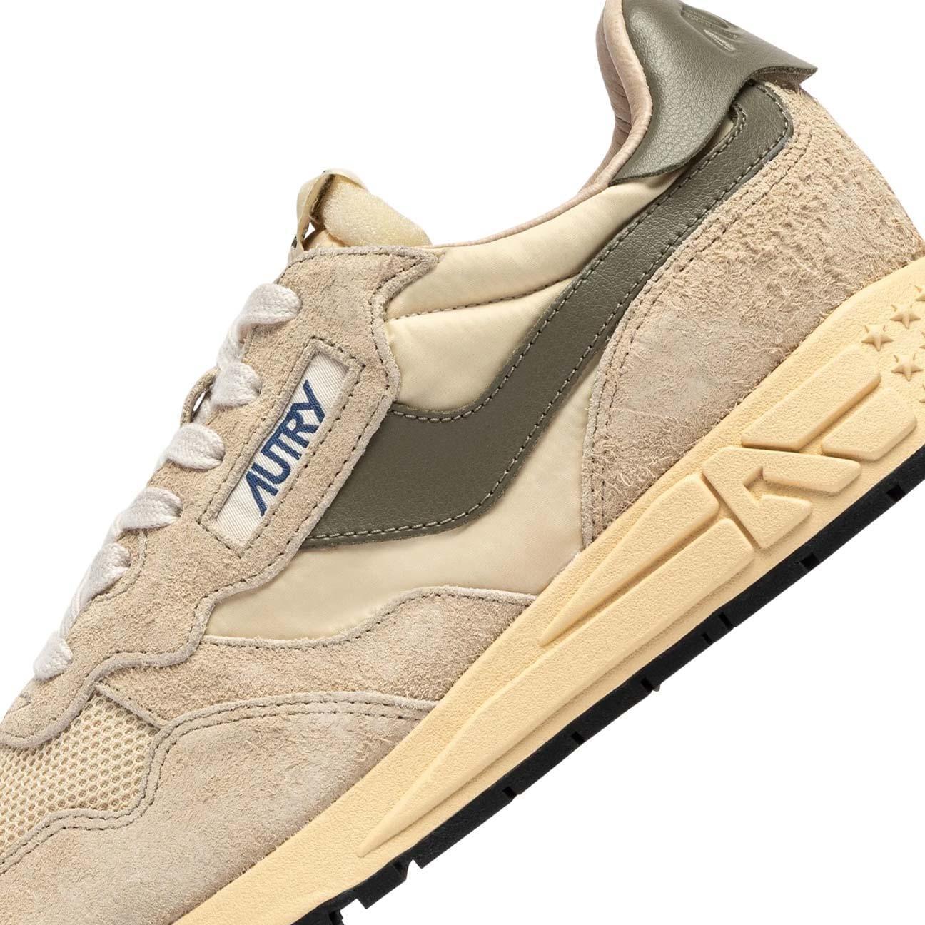 AUTRY Sneakers uomo Reelwind Low  UT52 Ecrù Verde