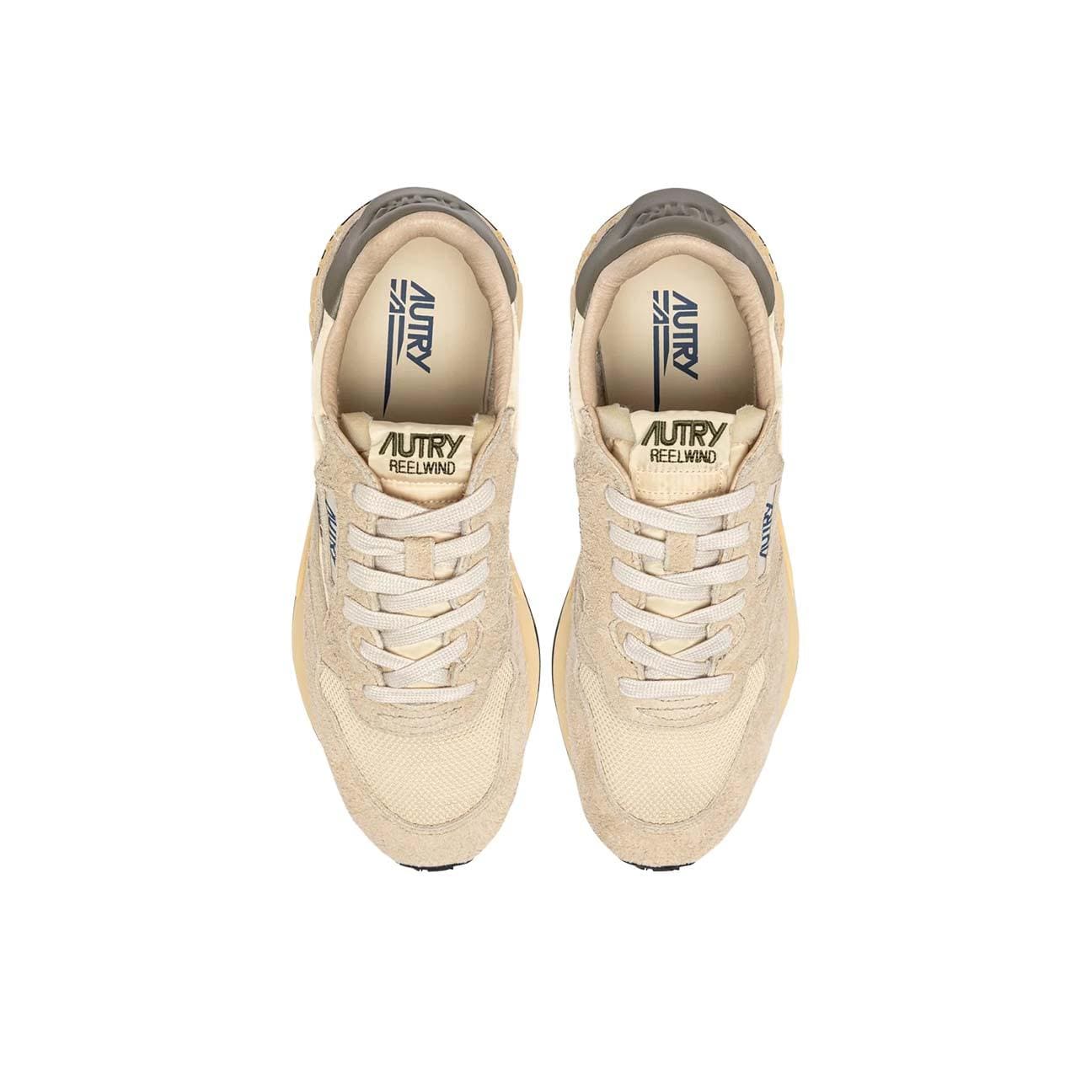 AUTRY Sneakers uomo Reelwind Low  UT52 Ecrù Verde