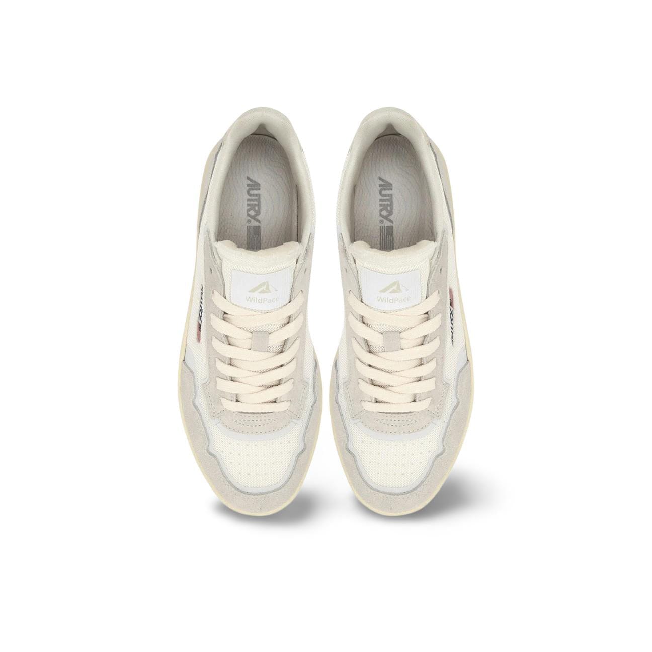 AUTRY Sneakers uomo Wildpace Low Ak03 Bianco e Grigio