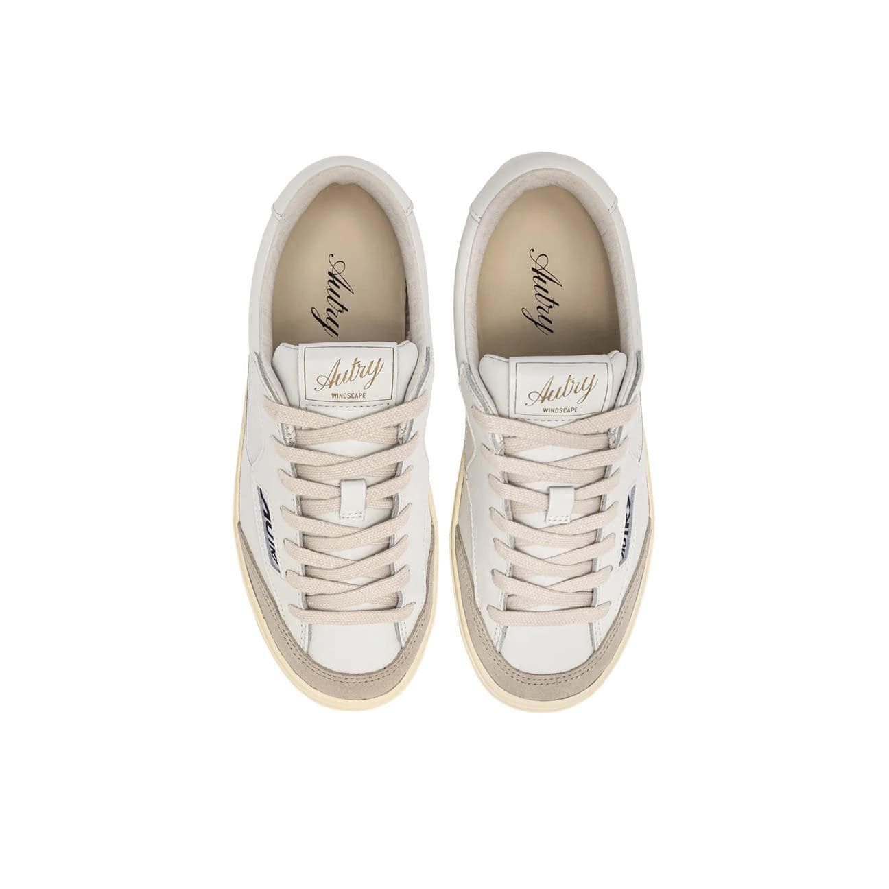 AUTRY Sneakers uomo Windscape Low in pelle Bianco