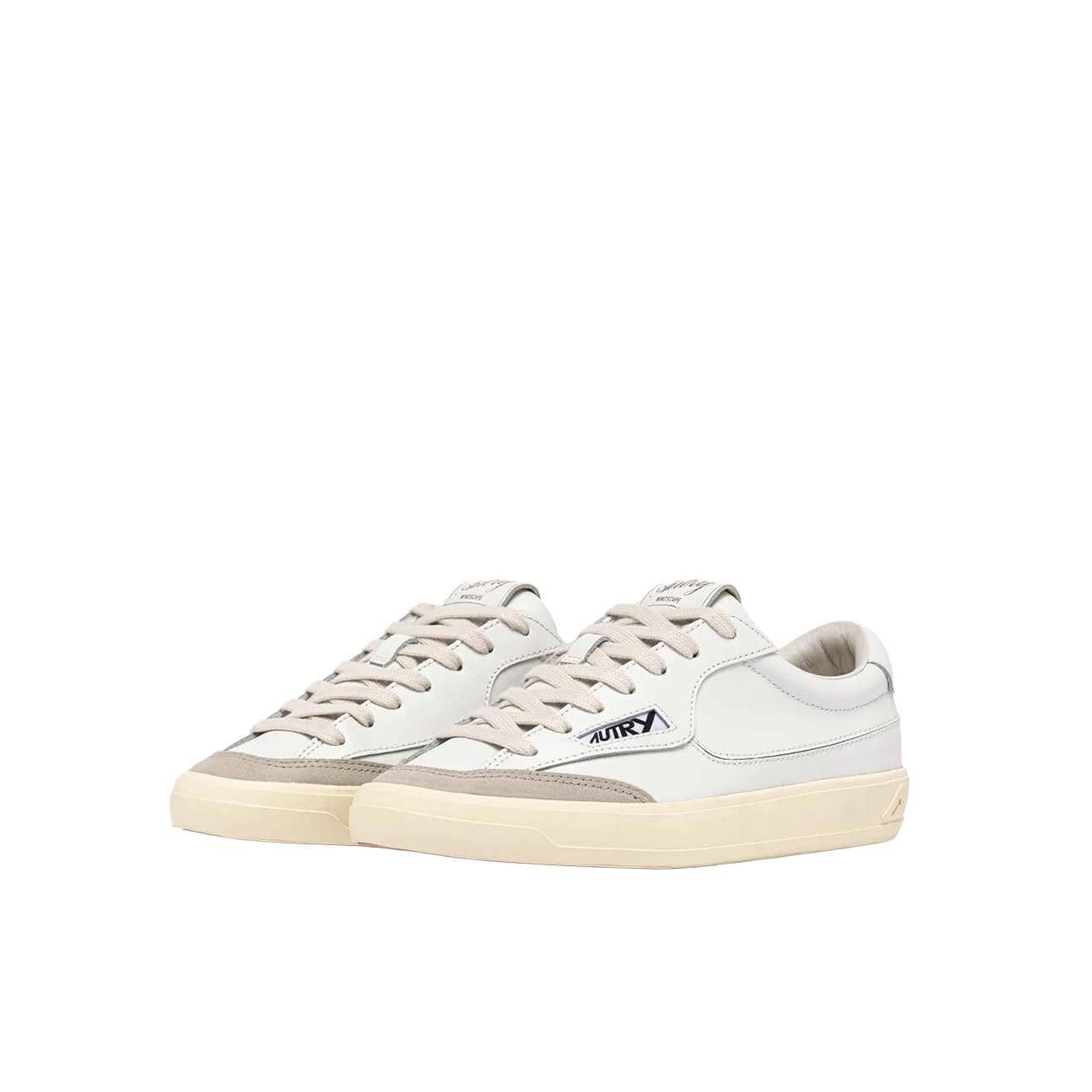 AUTRY Sneakers uomo Windscape Low in pelle Bianco